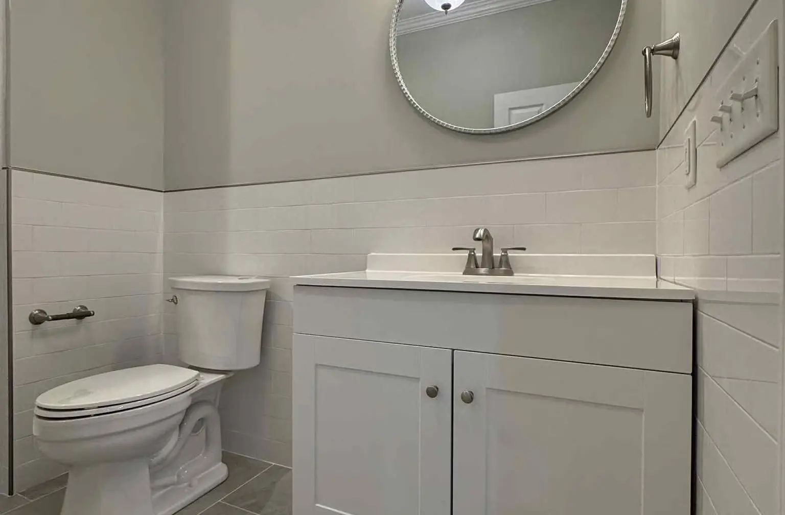 After photo from the Reiker project, highlighting the completed transformation and craftsmanship.