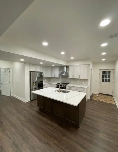Kitchen remodel hero image showcasing modern cabinetry and a bright, welcoming workspace.